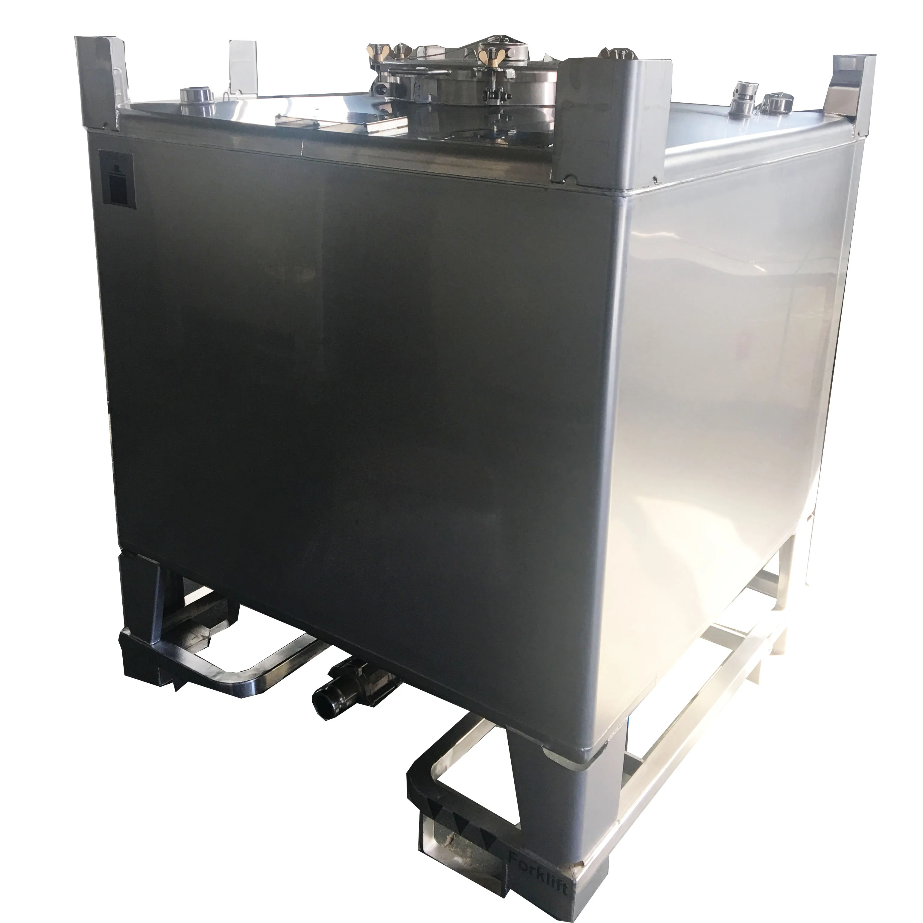 WANLONG stainless steel liquid nitrogen storage IBC tank