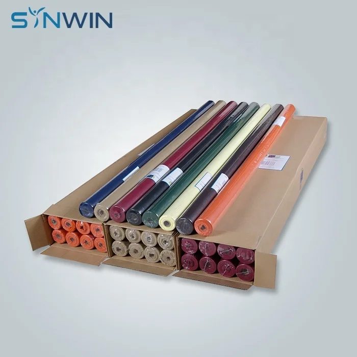 polypropylene non woven table cover waterproof  dining  non woven table cloth sheets