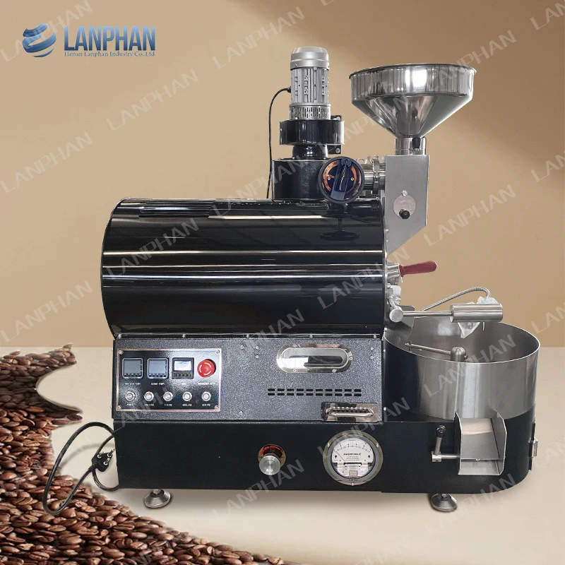 Electrical Automatic 1KG 2KG Hand Small Coffee Roaster For Home