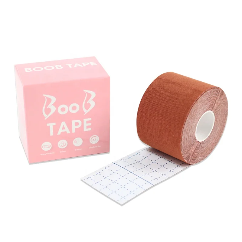 medical grade invsible backless adhesive body tape bra uplift DIY breast lift tape