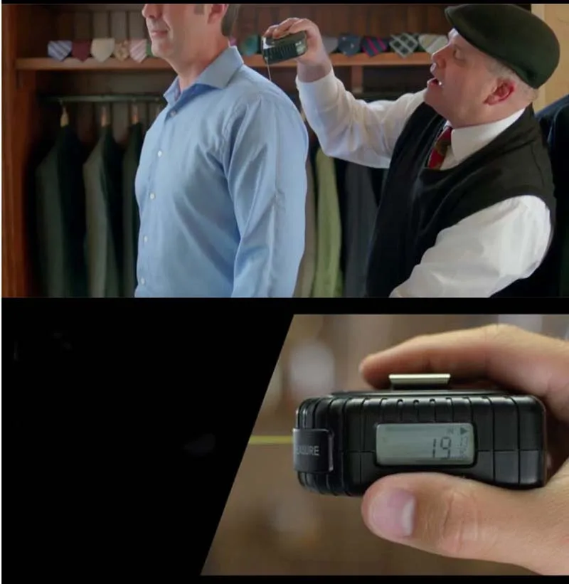  3-в-1 измерения King цифровая рулетка As Seen on TV лазерная измерительная