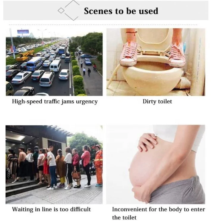 
2021 Wholesale Outdoor Children/Adult Portable Women Urine Funnel Toilet Urinal Female 