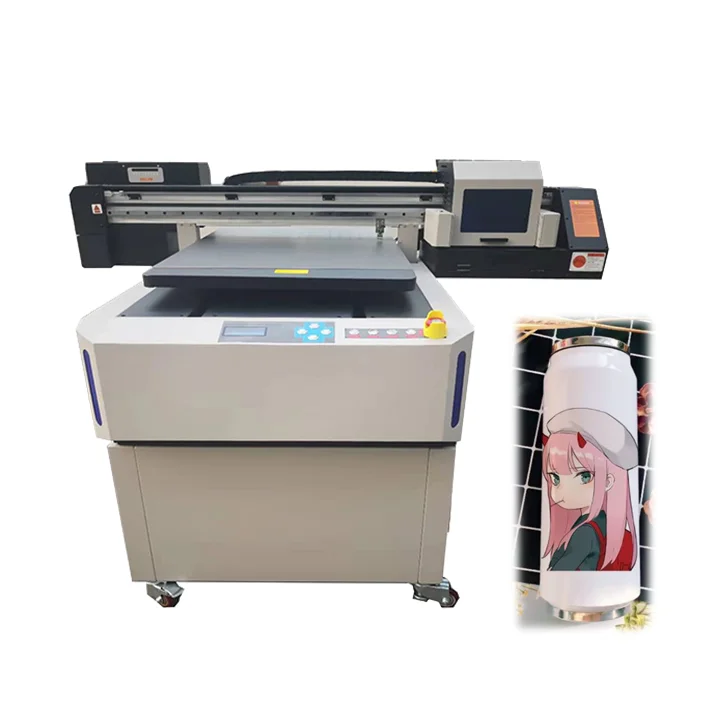 High Resolution China Factory Ceramic Bottle 9060 DX5 XP600 I3200 EcoTank wide-format All-in-One UV inkjet Flatbed Print machine