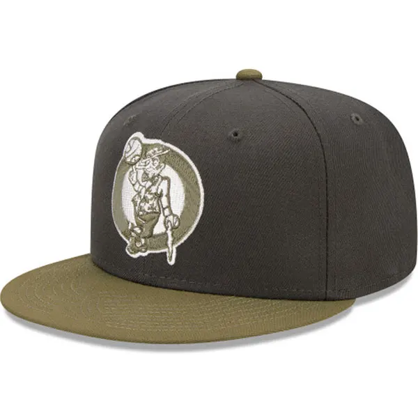 Wholesale Custom Snapback Caps Flat Brim 6 Panel Cap With 2D 3D Embroidery Print Logo Snapback Hat Baseball Sports Fitted Hats