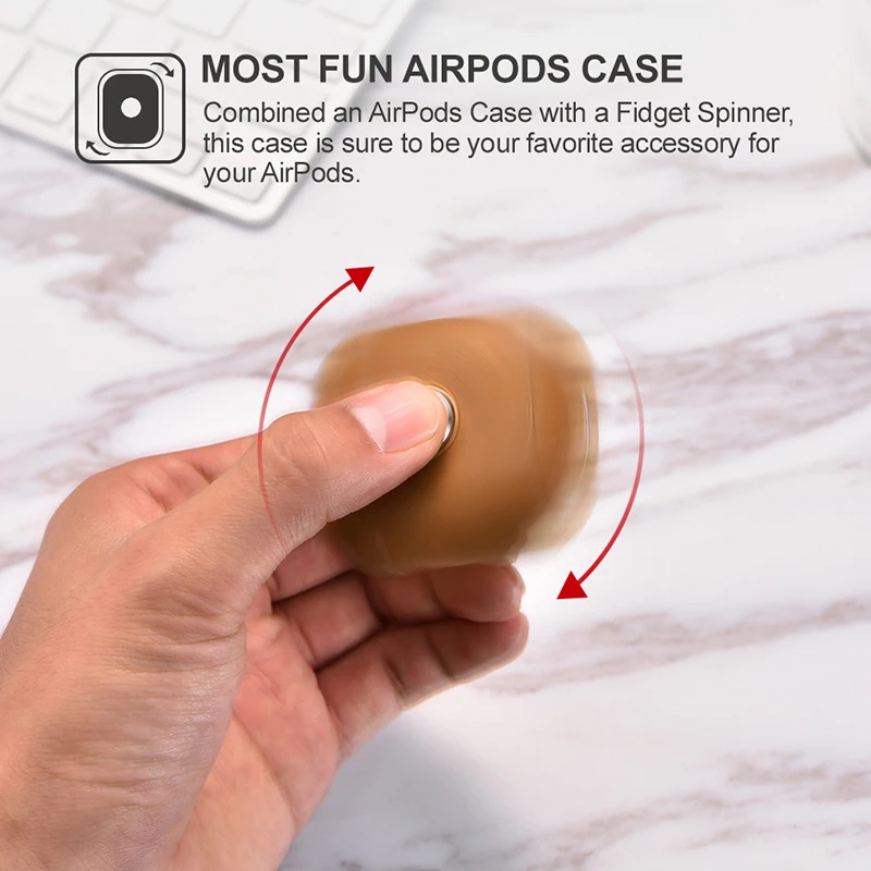 2019 трендовый модный дизайнерский кожаный чехол ручной работы для AirPods с