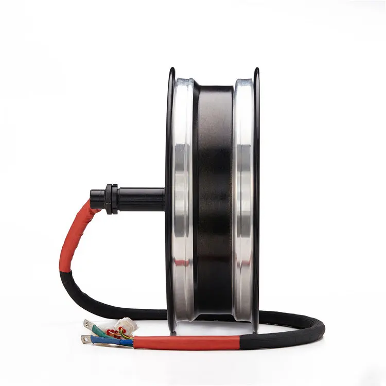 Single Axle Split Wheel High-Power Brushless Dc Motor 13 Inch Hub Motors for Electric Vehicles Car Hub Motor