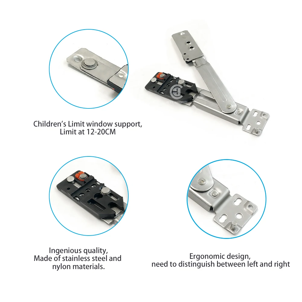 YKPX33 Micro Ventilation System for Left and Right Windows External Door & Window Hinges