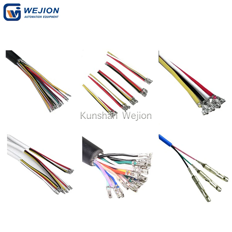 WJ4628 automatic wire strip stripping crimping terminal machine cable crimping tools