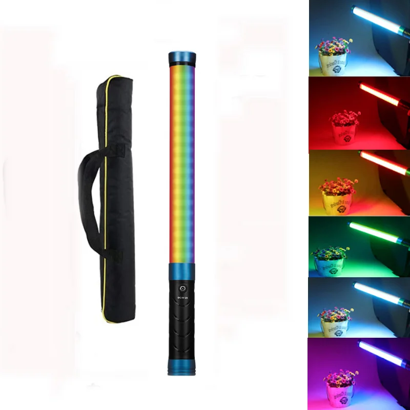 NiceFoto TC-288 RGB.W 20W Handheld Light Wand Tube Light LED Video light