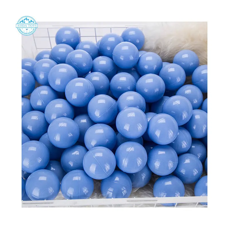 A08053 8 cm Wholesale Indoor Colorful Plastic Ocean Pit Ball Toys With Non Toxic Kid For Fun Bulk Ball (1600303246134)