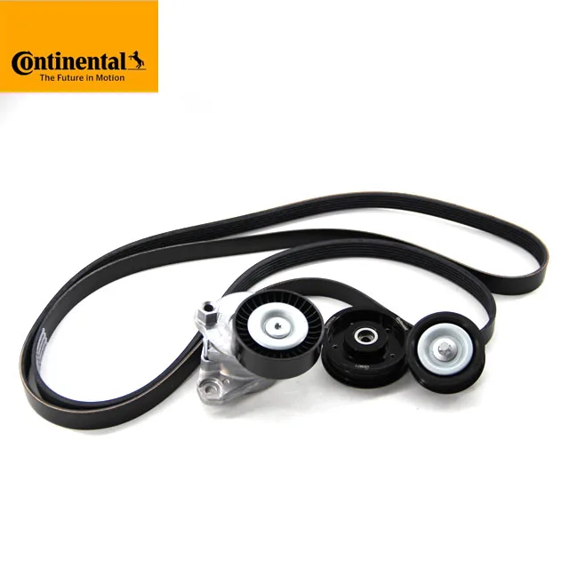 For Mercedes Benz M272 engine Continental V-Ribbed Belt Set 6PK2395K1 2722000270 belt tensioner set original ContiTech