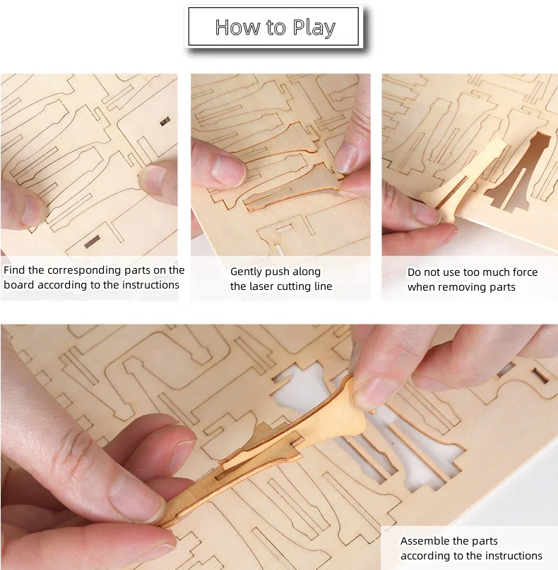 Factory Wholesale Customized Cheap 3d Wooden Boat Model Puzzle ODM OEM New DIY Wooden Model Puzzle Set Kids Handicraft Toys