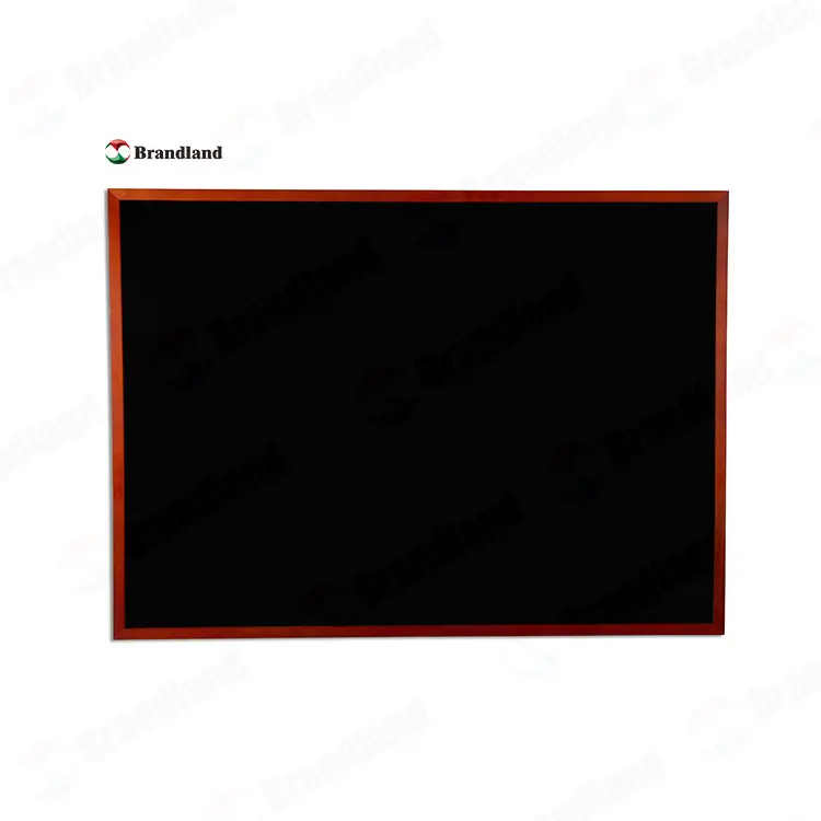Custom Light Chalkboard With Tan Wood Frame 80x110 Magnetic School Office Chalkboard