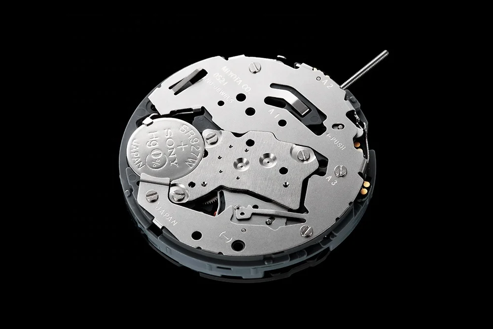 Хронограф с японским механизмом, срок службы батареи 5 лет, Miyota 0S21