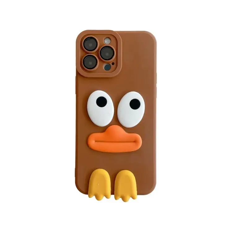 Newly Cute Cartoon Big Sausage Mouth Fashion Mobile Phone Case Cover for iPhone15 14 13 12 X Pro  MAX 7/8 plus