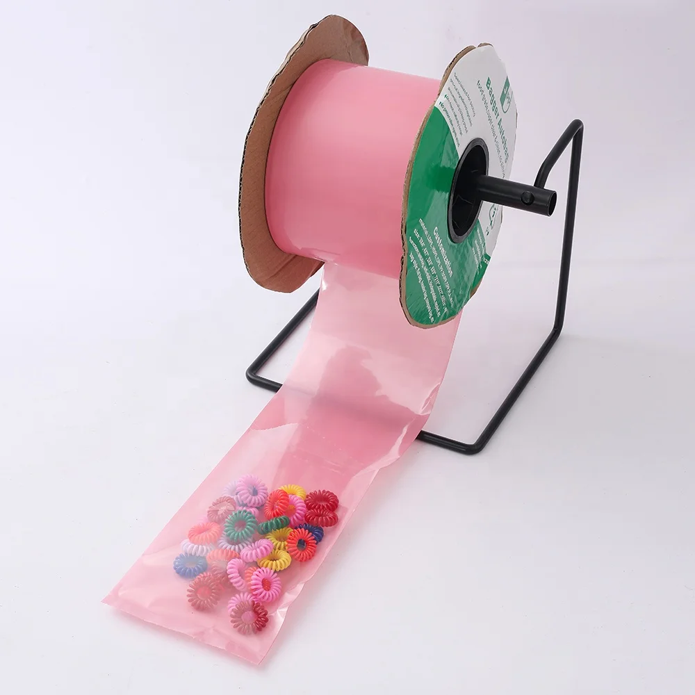 Custom Printed High Quality 12' x 16' Plastic Produce Bag on a roll, Pre-opened Automatical Plastic Bagger Packing Autobag Bag