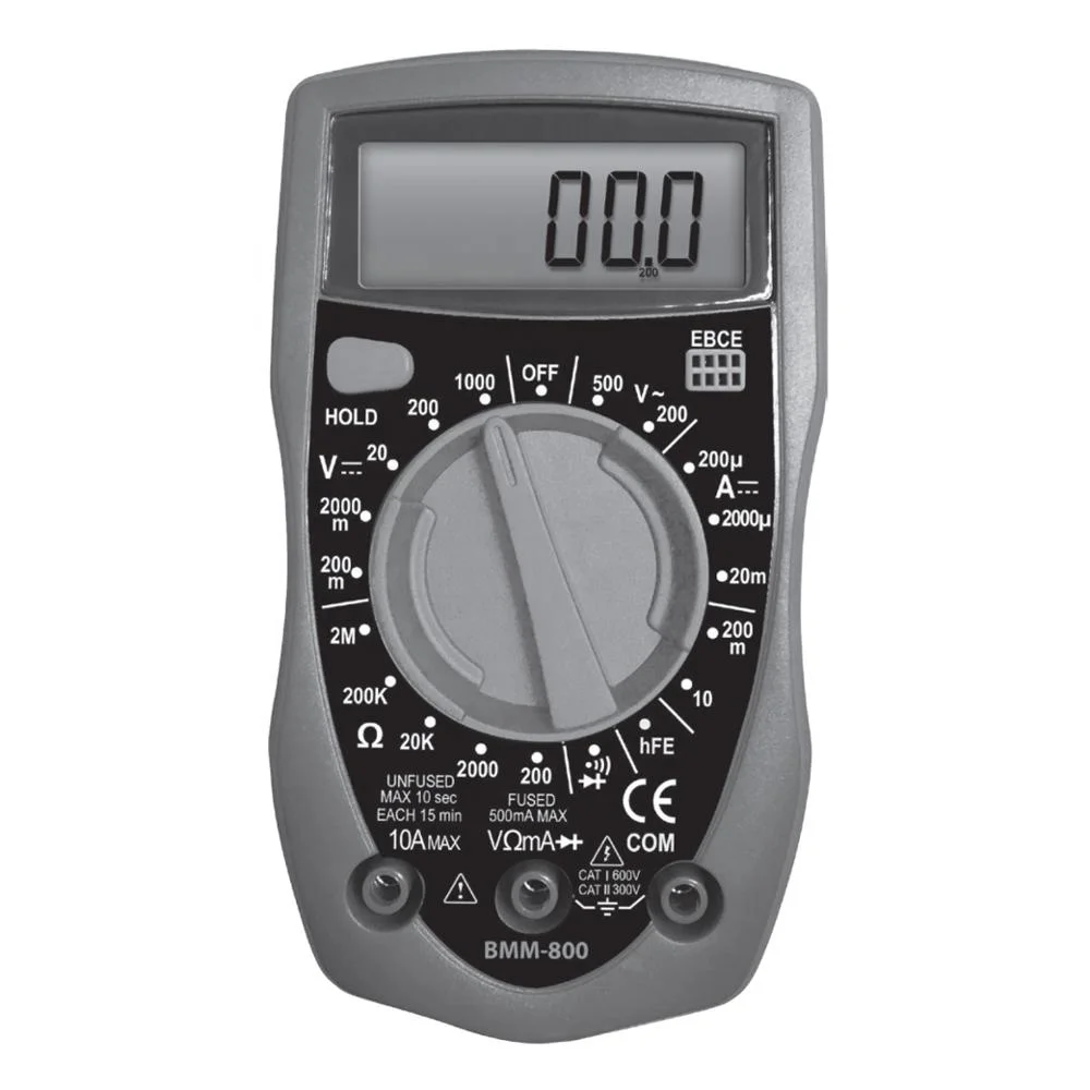 
Digital Multimeter BMM-800 Portable Multitester Measuring AC/DC Tester 
