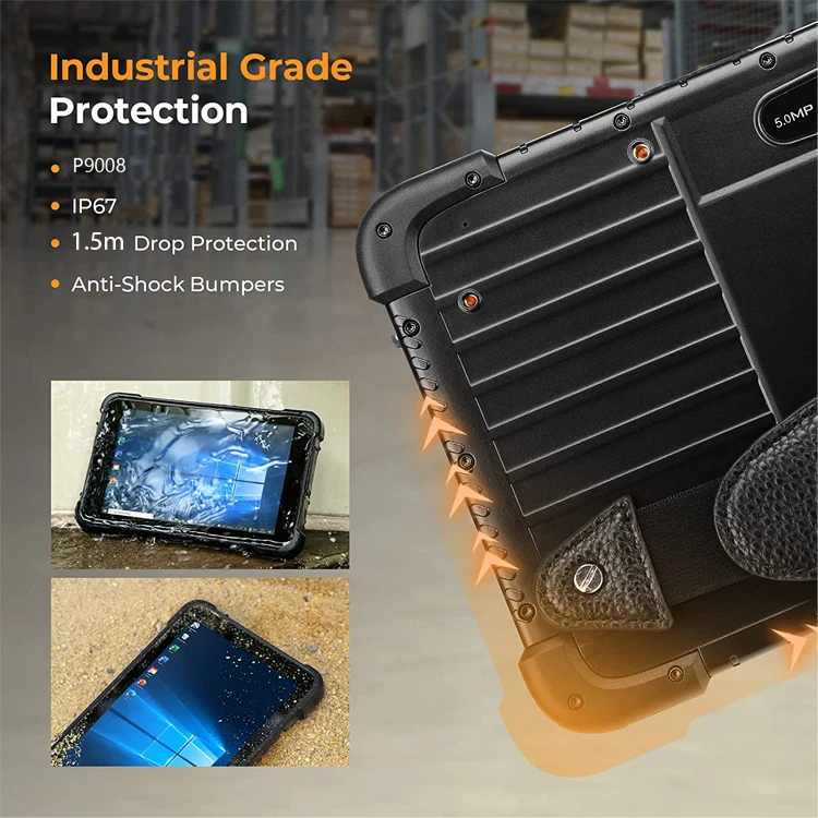 ANDROID 10 rugged tablet pc sunlight readable table 4g lte rugged industrial handheld terminal tablet pc atex rugged tablet