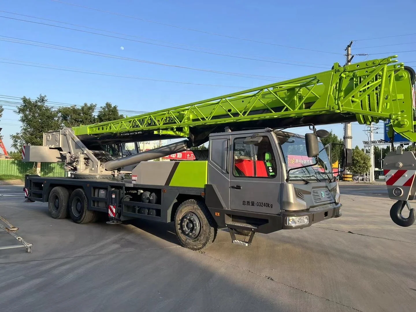 2018 Model Popular Product Used Zoomlion 30ton Truck Crane Price for Sale