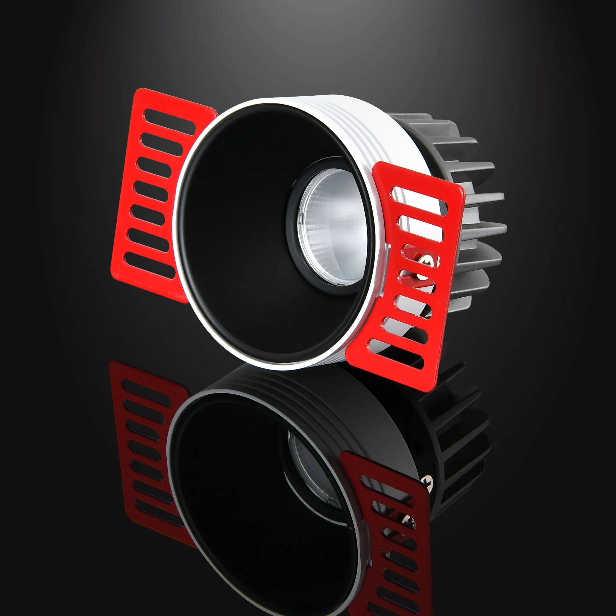 high lumen cob recessed ceiling downlight round  saa approved trimless led down lights