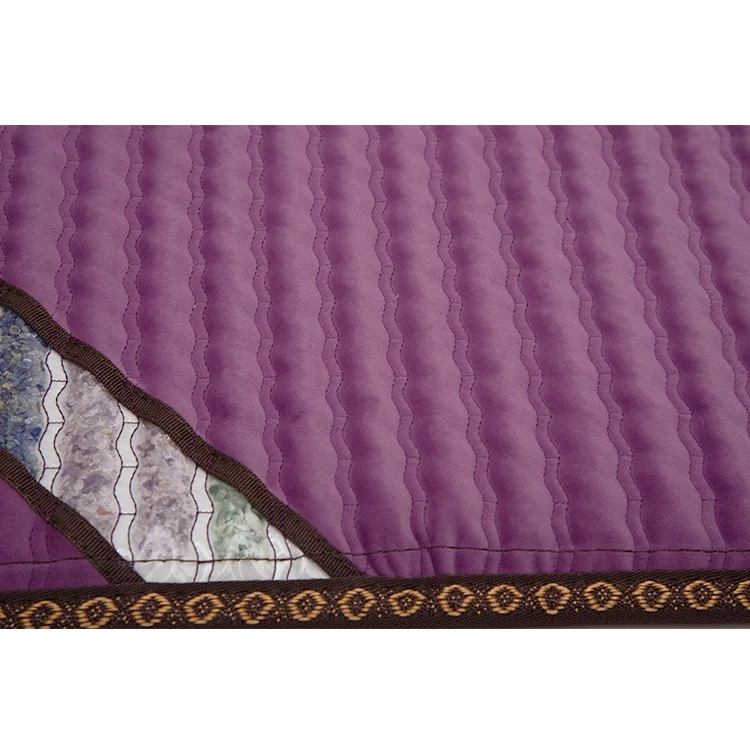 
Enhance Immunity FIR negative ion heating amethyst rainbow mat 