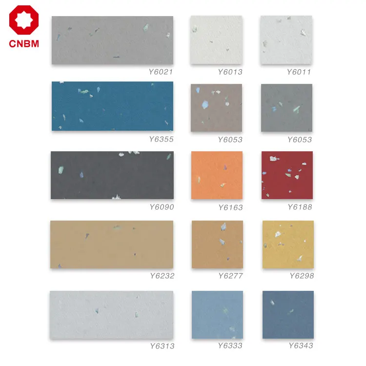 BEIXIN PUR Coating Non-directional Homogeneous Vinyl Flooring Glue Installation of Residential Usage Y6355-1