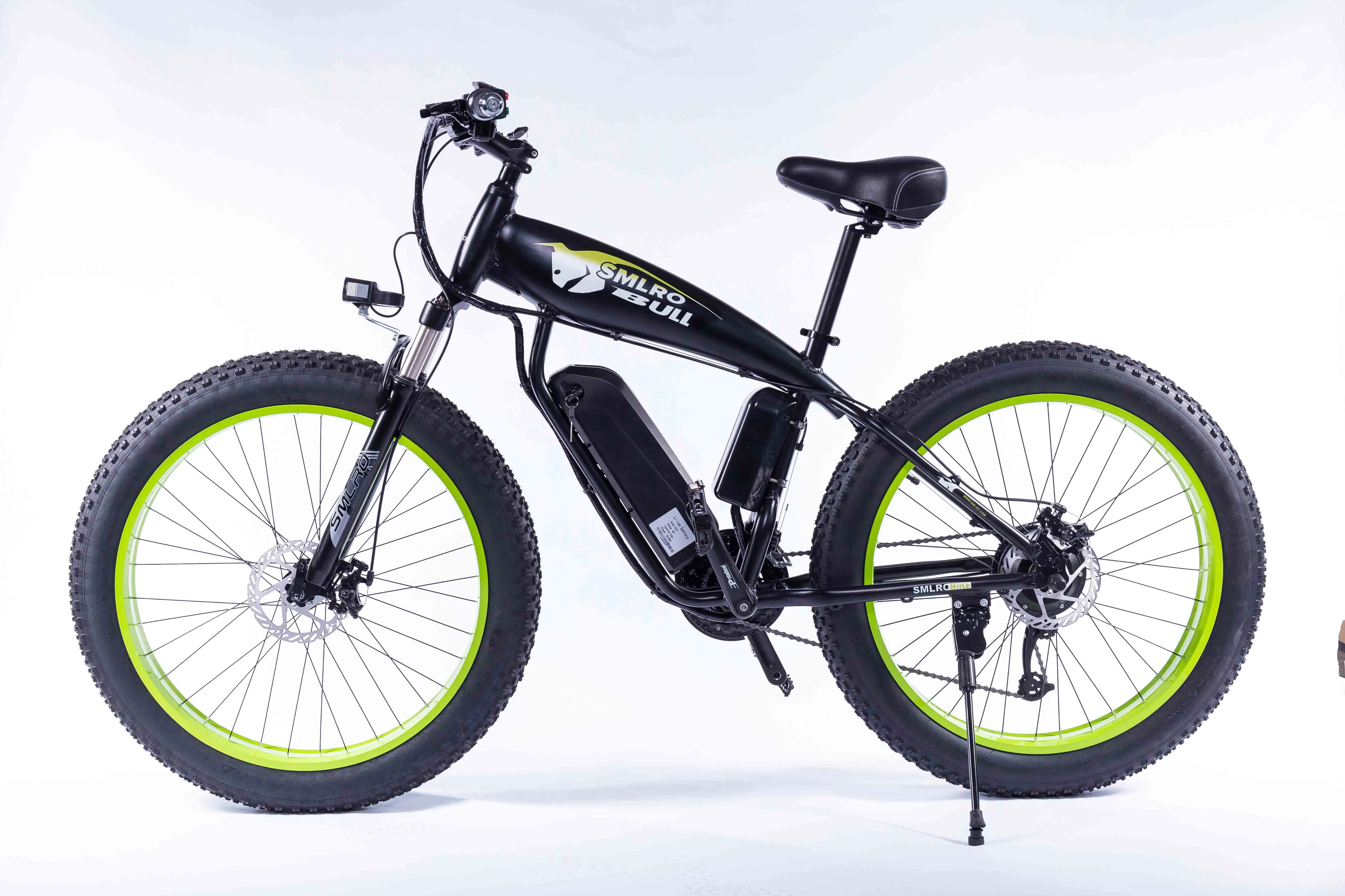 The cheapest price Electric Bicycle 48V 350W Motor 13AH Mountain Ebike 7 Speeds 26 inch Fat Tire Road Bicycle Snow Bike