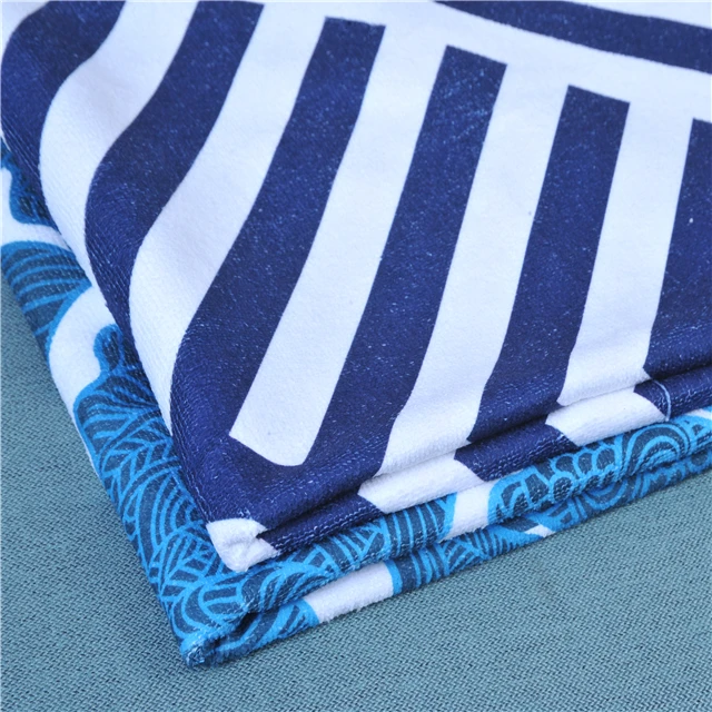 Hot Sale Towel Quick Dry Microfiber Sand Proof Swimming Pool Family Travelling OEM/ODM Customized Digital Printing Beach Towel