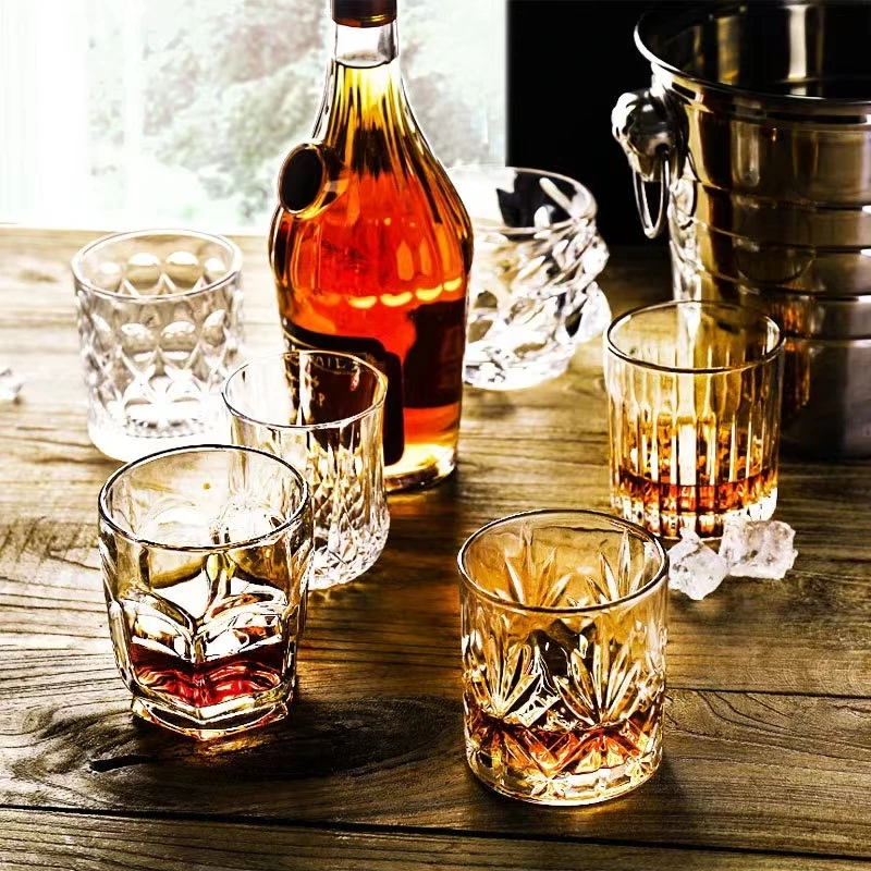 Classical brandy glasses whiskey glasses beer glass cup wine glass for bars