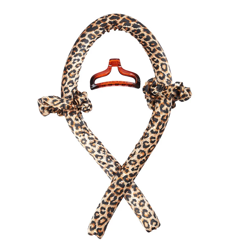 B072C 2022 Women Gift Magic No Heat Harmless Soft Ribbon Head Band Upgraded Silk Heatless Hair Curler For Long Hair