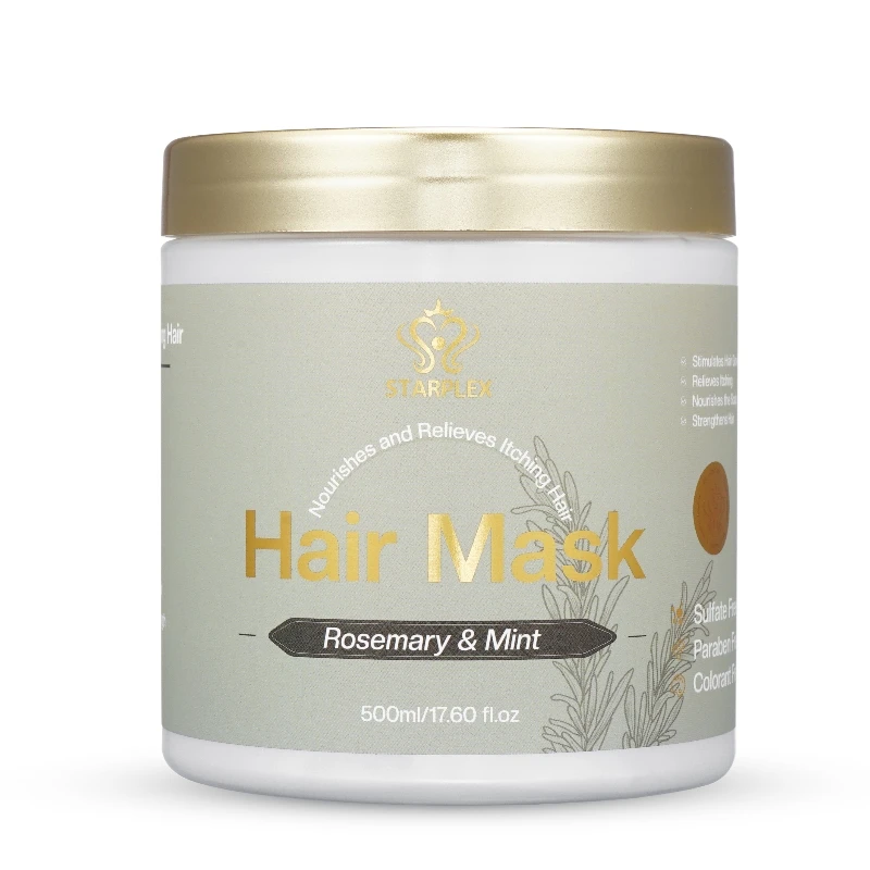 Private Label Salon Rosemary extracts for Dry and Damaged Hair Mask Smoothing Nourishing Soft Repair Hair Mask