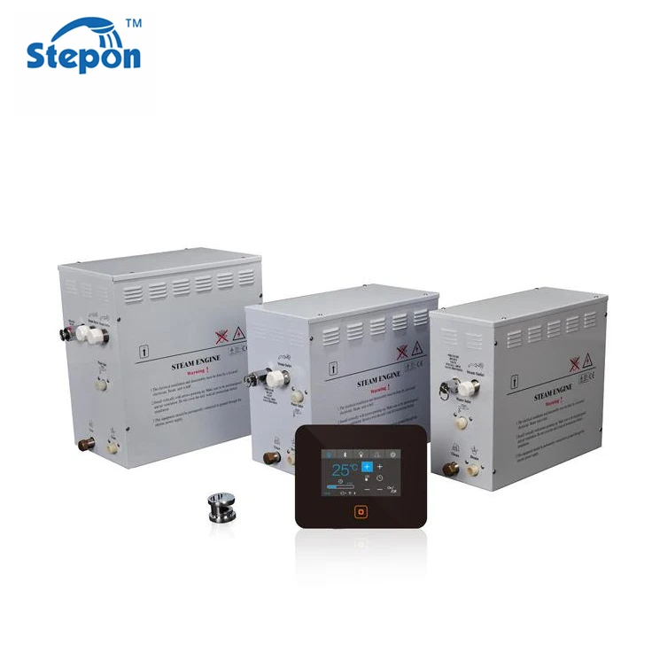 Stepon APP control WiFi steam generator for sauna bath steam generator digital control panel steam bath generator for sauna