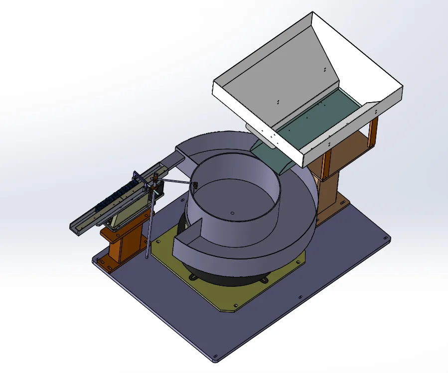 Оптовая продажа, Лидер продаж, изготовленный на заказ небольшой Регулируемый скоростной Вибрационный Питатель из искусственной кожи