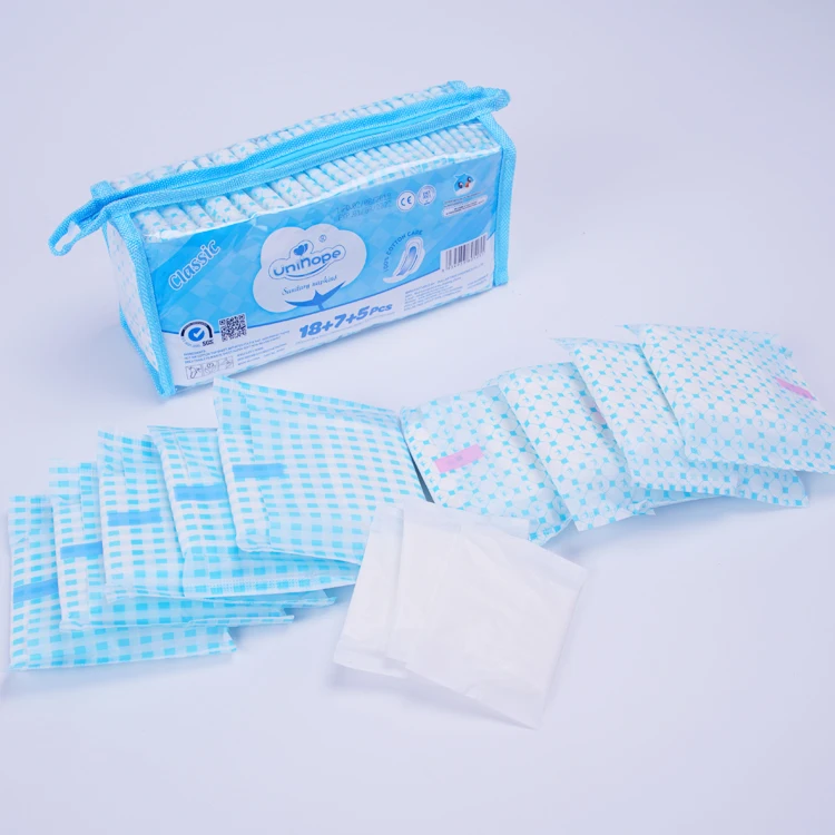 A grade Sanitary pads disposable sanitary pads Ladies Pads 410mm Natural Feminine Anion Sanitary Napkins