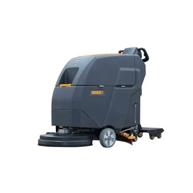 45L Solution Tank Easy To Operate Walk Behind On Industry Floor Scrubber For Industry