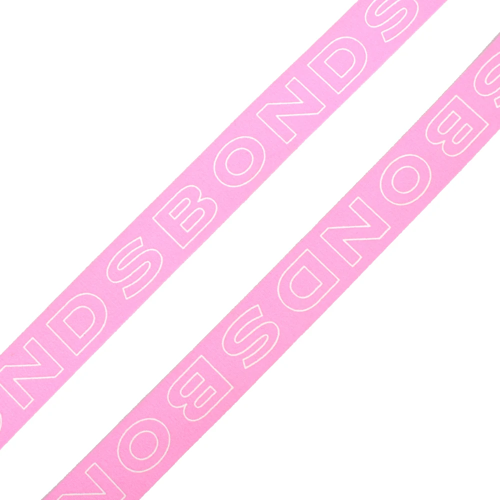 OEM Design High Tenacity Elastic Band Webbing Garment Accessories Printed Elastic Straps