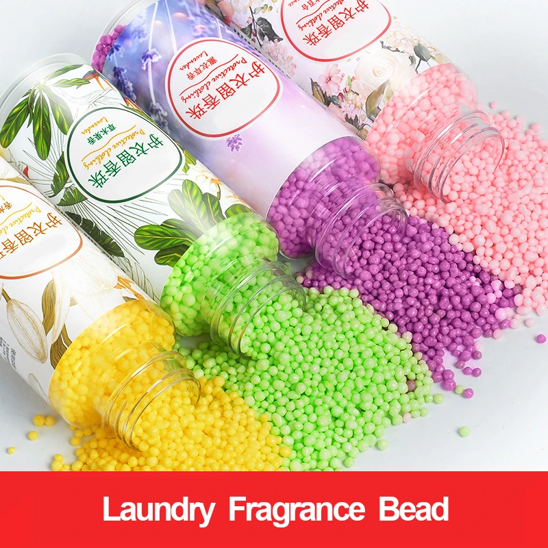 2023 China wholesale laundry fragrance bead 200g big package lavender orange rose scent laundry scented booster
