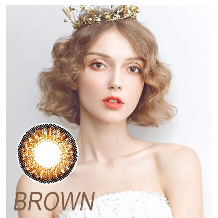 0233TL2 Novmas Contact Lenses The Most Hot Selling 12 Colors Fashionable Gray Contact Lenses