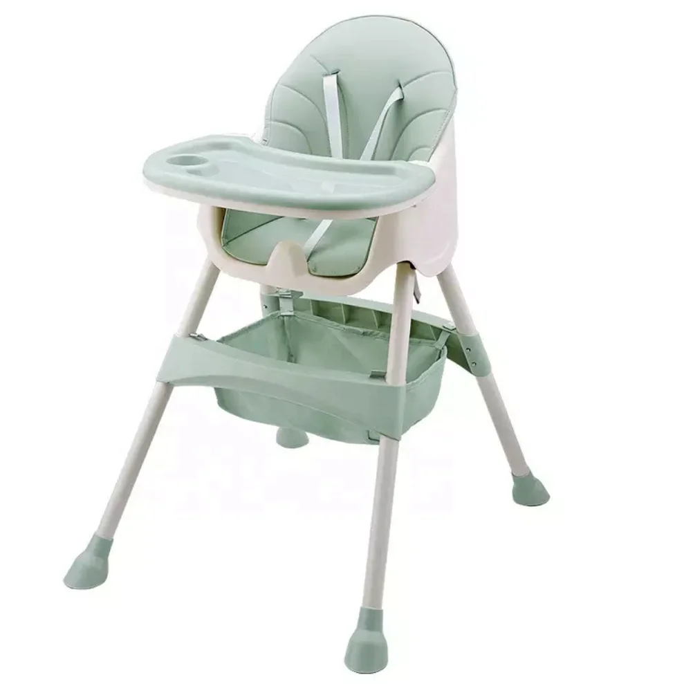 Детское кресло для кормления портативный детский стол складной обеденный стул с регулируемой высотой многофункциональное