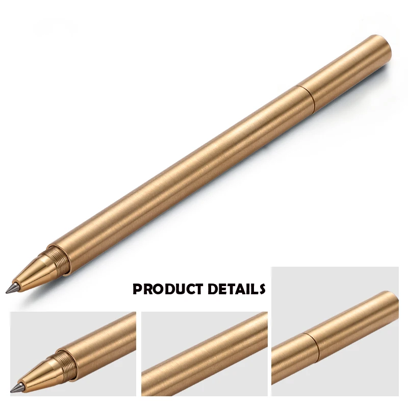 Высококачественная рекламная металлическая ручка латунная с пользовательским логотипом