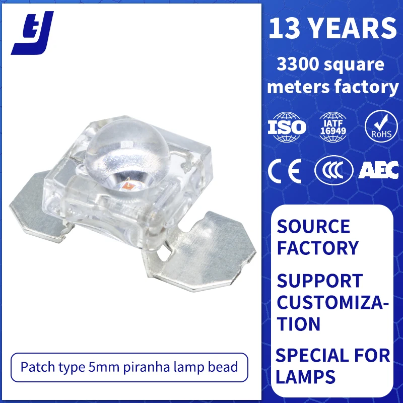 Led factory gold wire copper base red green blue yellow white led diodes super flux led