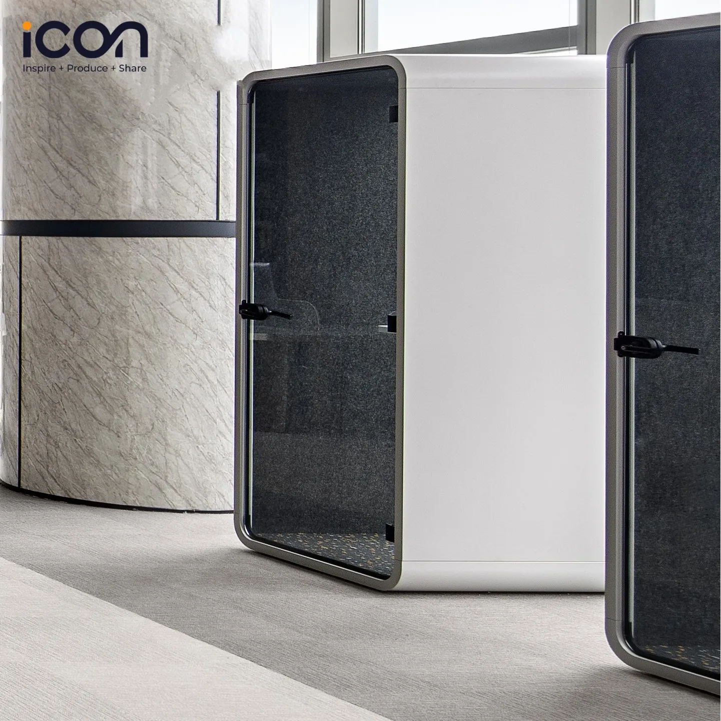 Modular Privacy Soundproof Pods Office Furniture Phone Booth Cabin Meeting Silent Movable Soundproof Cabin For Work Room