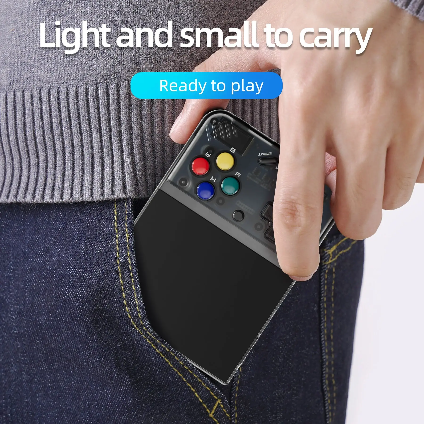 3 5-дюймовая портативная игровая консоль MIYOO MINI Plus V3 в