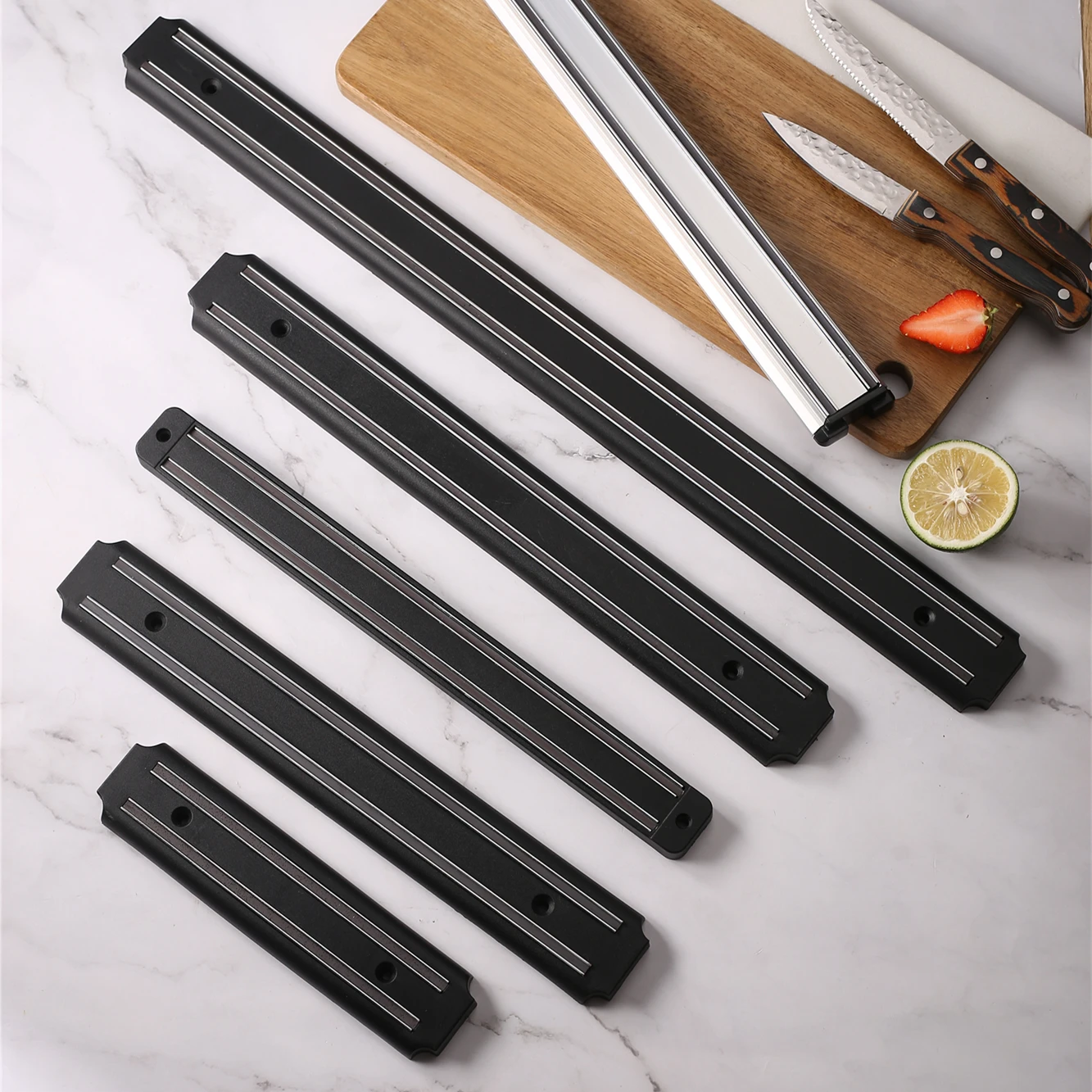 Manjia Magnetic Knife Bar Rack Knife Strip  Kitchen Utensil Holder and Tool Holder