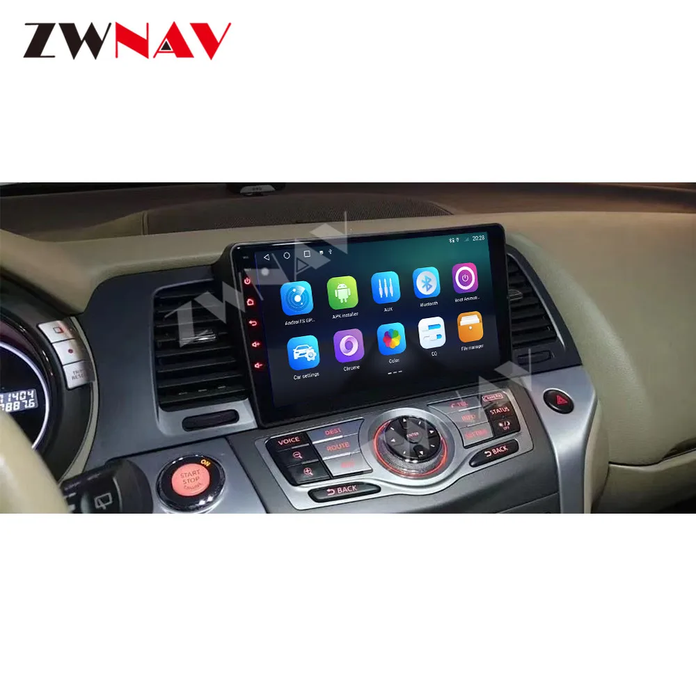 Android 10 0 6 + 128 ГБ Автомобильный DVD GPS экран для Nissan Murano Z51 2010-2014 автомобильное Стерео Радио мультимедийный плеер головное