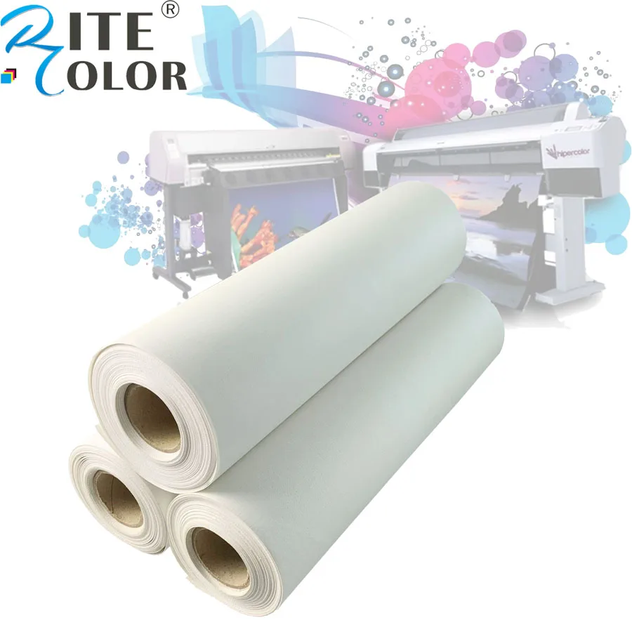 Cheap matte eco-solvent polyester inkjet custom printing canvas