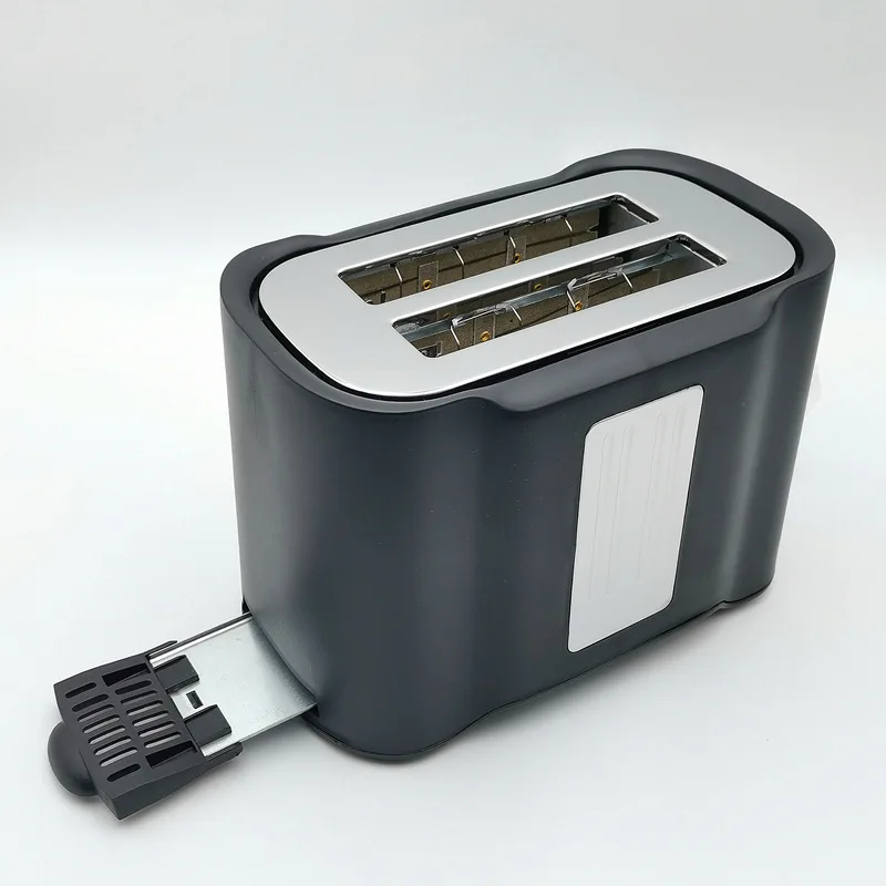 High Quality Black Electric Toast Maker Household Automatic Bread machine Mini Multifunction Bread Toaster