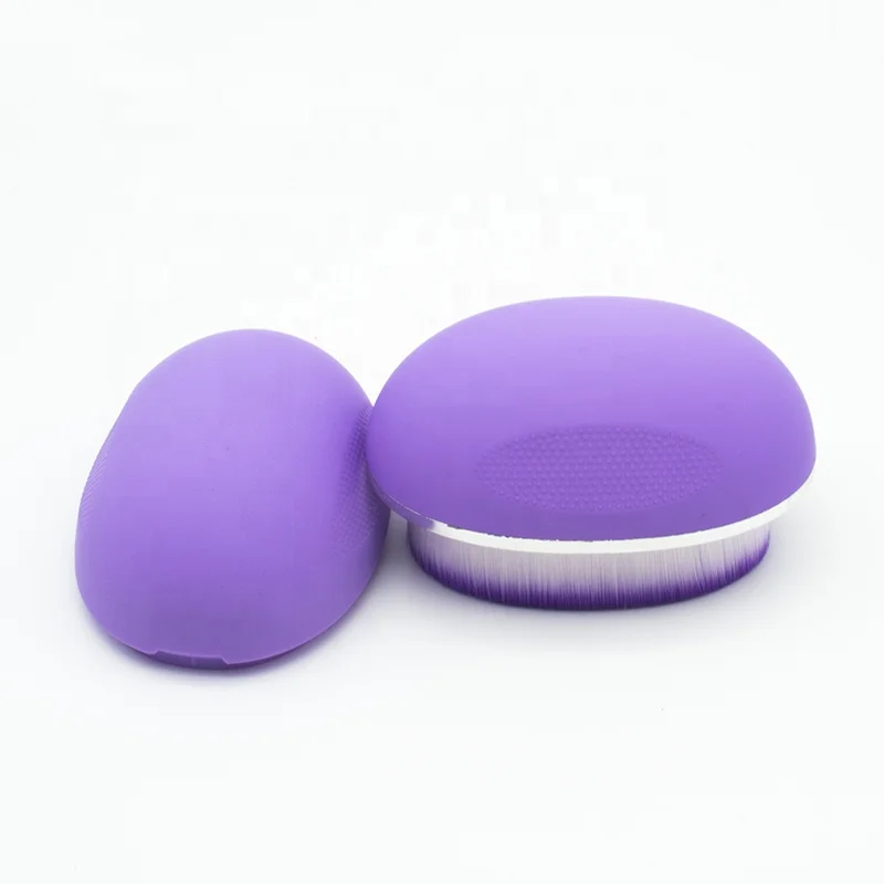 Guyo Magic Egg Shape Single Powder Nail Dust Brush for Plastic
