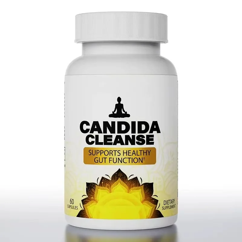 in stock Candida Cleanse Herbs Capsules Healthy Candida Cleanse Gut And Colon Support Candida Cleanse Herbal Supplements