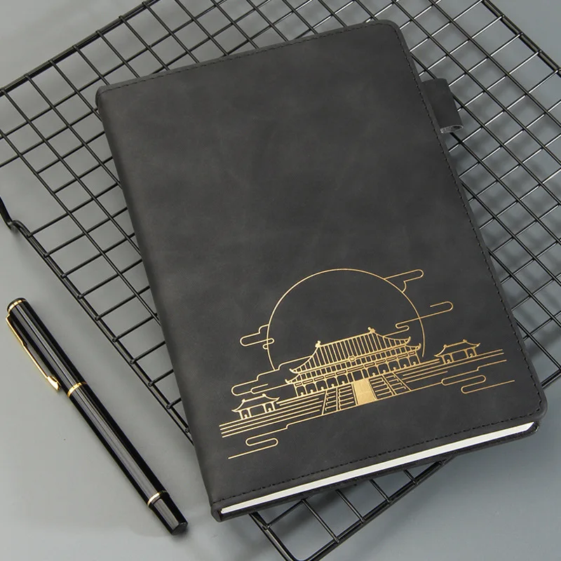 Uptodat buy A5 Anime Death Note Notebook Set Leather Journal and Feather Pen Journal black Death Note book Pad deathnote